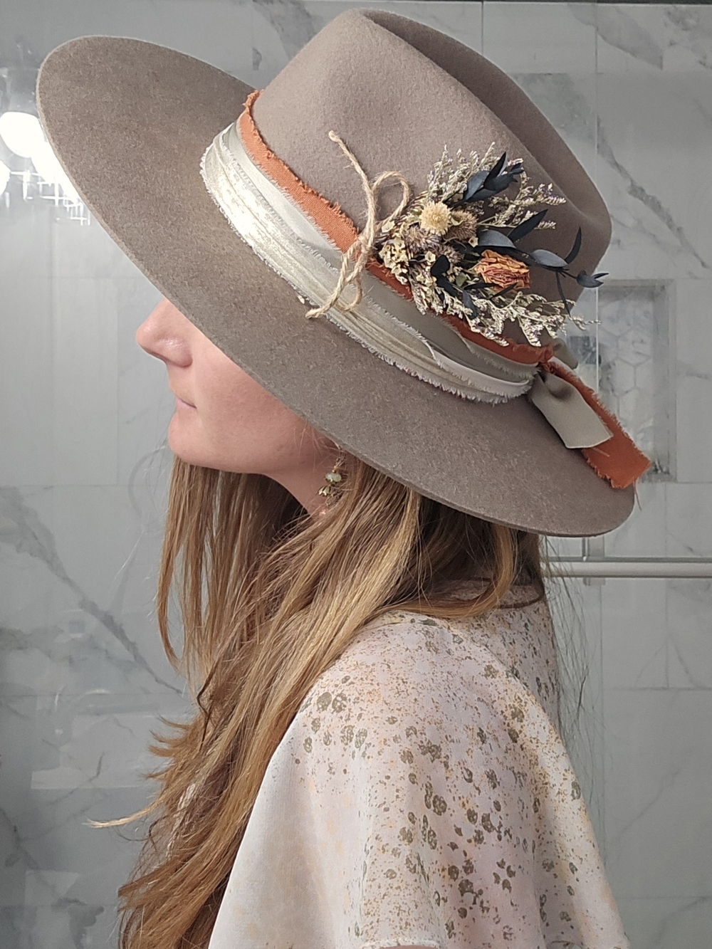 Wide-Brim Hat